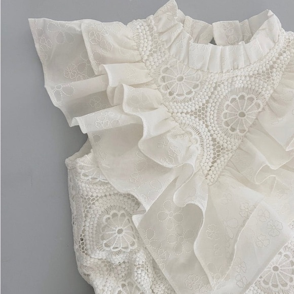 Chloe & Amelie Lucky Star Romper size 6 - Picture 4 of 5